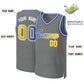 Custom Dark Gray Royal-White Classic Gradient Fashion Tops Basketball Jersey Limited