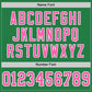 Custom Grass Green Pink-White Mesh Authentic Football Jersey Limited