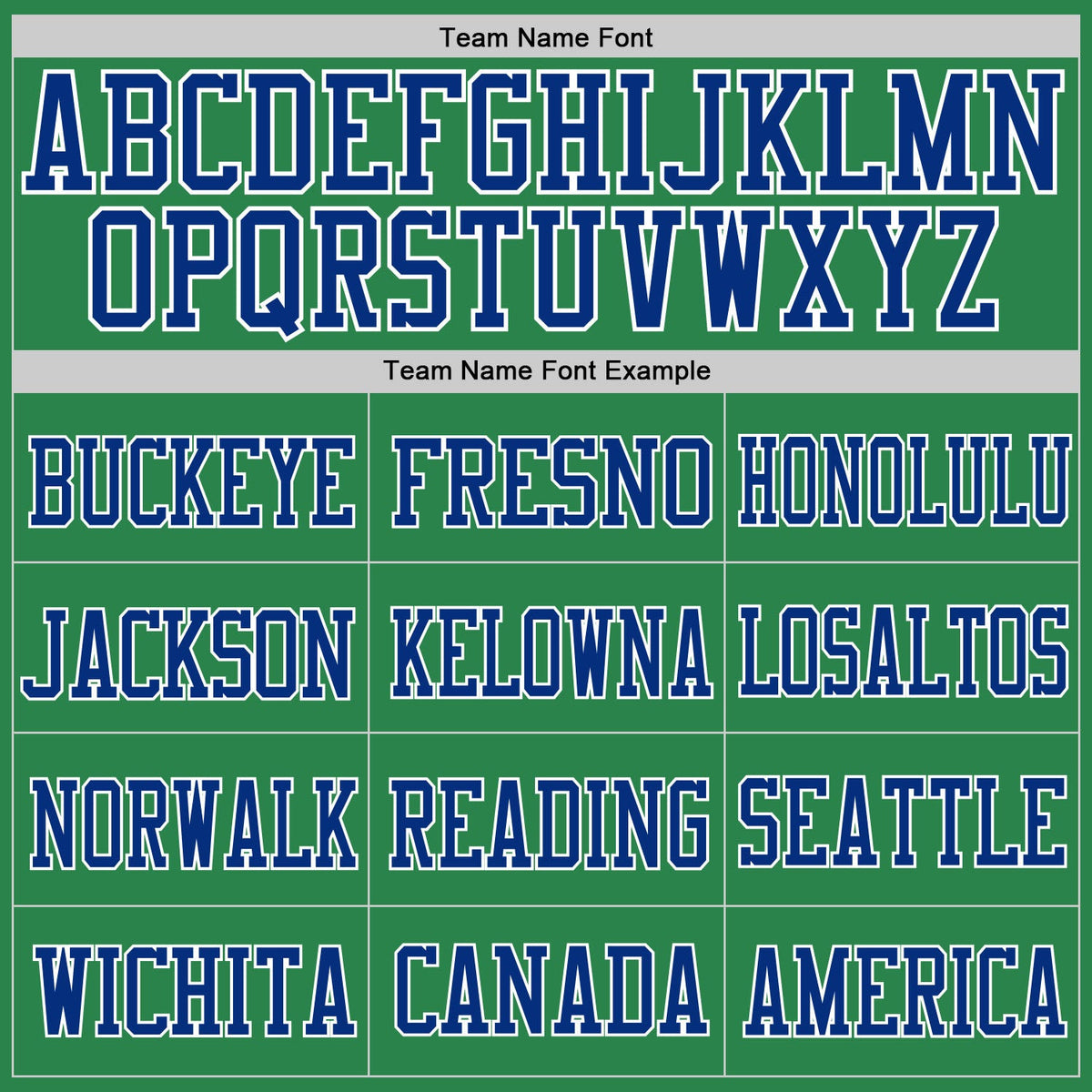 Custom Grass Green Royal-White Mesh Authentic Football Jersey Limited