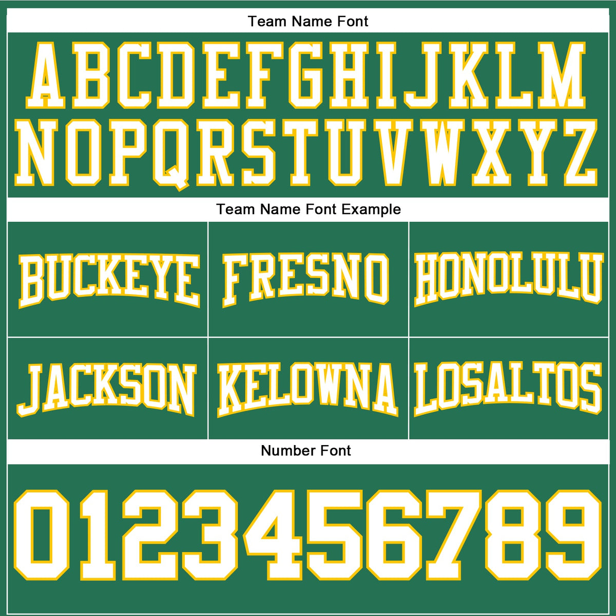 Custom Stitched Kelly Green White-Gold Football Pullover Sweatshirt Hoodie Limited