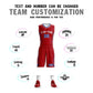 Custom Red White Graffiti Pattern Sets Oblique Bar Basketball Jersey Limited