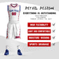 Custom White Royal Graffiti Pattern Sets Oblique Bar Basketball Jersey Limited