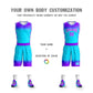 Custom Purple Blue Purple-White Gradient Fashion Sets Basketball Jersey Limited