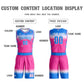 Custom Powder Blue White Powder Blue-White Gradient Fashion Sets Basketball Jersey Limited