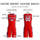 Custom Red White Navy Classic Sets Mesh Basketball Jersey Limited