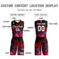 Custom Black White-Black Graffiti Pattern Sets Mesh Basketball Jersey Limited