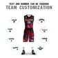 Custom Black White-Black Graffiti Pattern Sets Mesh Basketball Jersey Limited