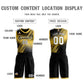 Custom Yellow Black-Yellow Gradient Fashion Sets Slash Basketball Jersey Limited