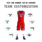 Custom Red White-Navy Classic Sets Mesh Basketball Jersey Limited