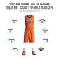 Custom Orange Royal-White Classic Sets Sports Uniform Basketball Jersey Limited