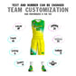 Custom Kelly Green Gold Gradient Fashion Sports Uniform Basketball Jersey Limited