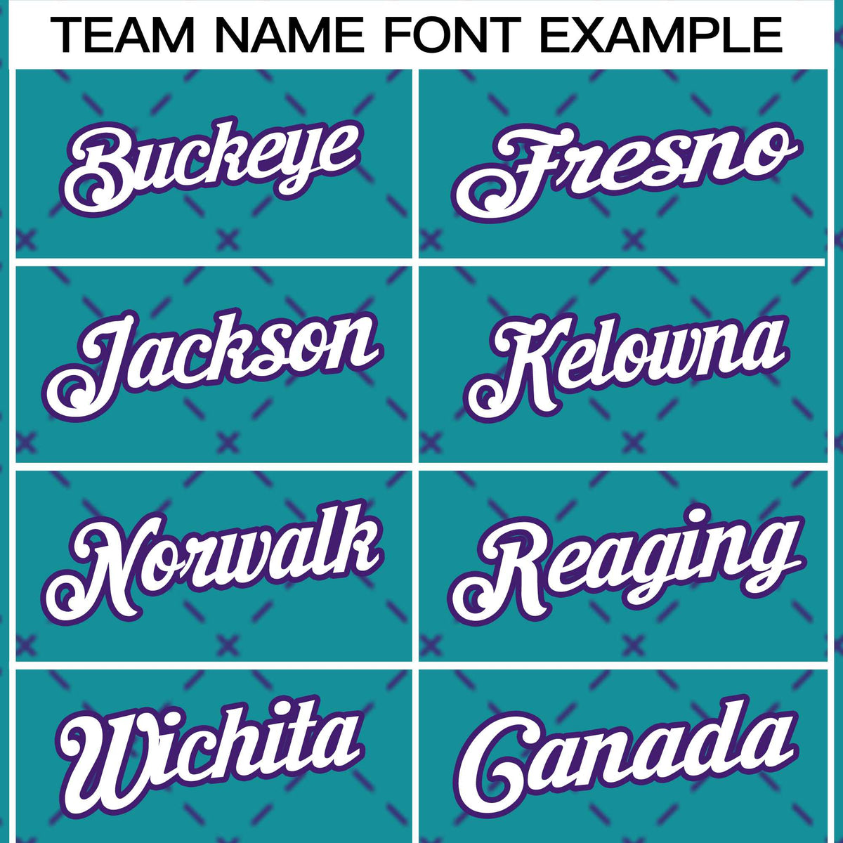 Custom Teal White-Purple Rhombus Authentic Baseball Jersey Limited