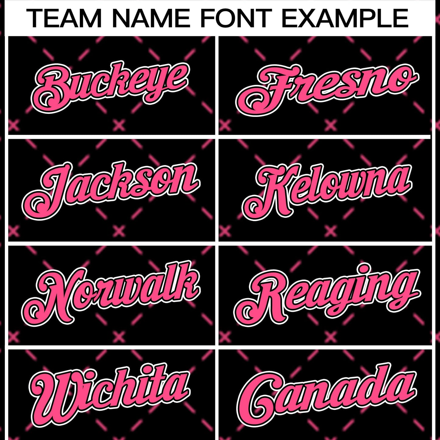 Custom Black Pink Black-White Rhombus Authentic Baseball Jersey Limited