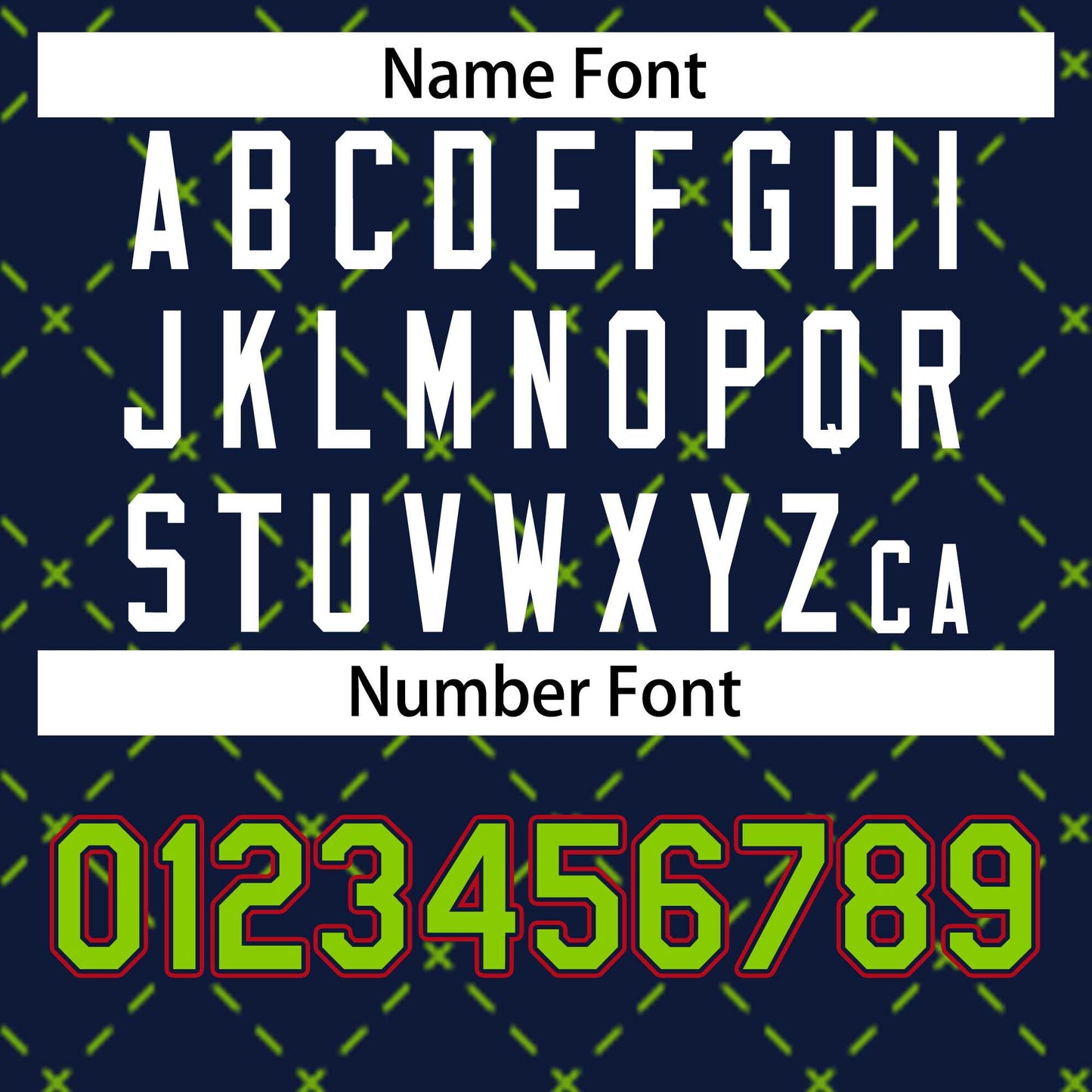 Custom Navy Neon Green Navy-Red Rhombus Authentic Baseball Jersey Limited