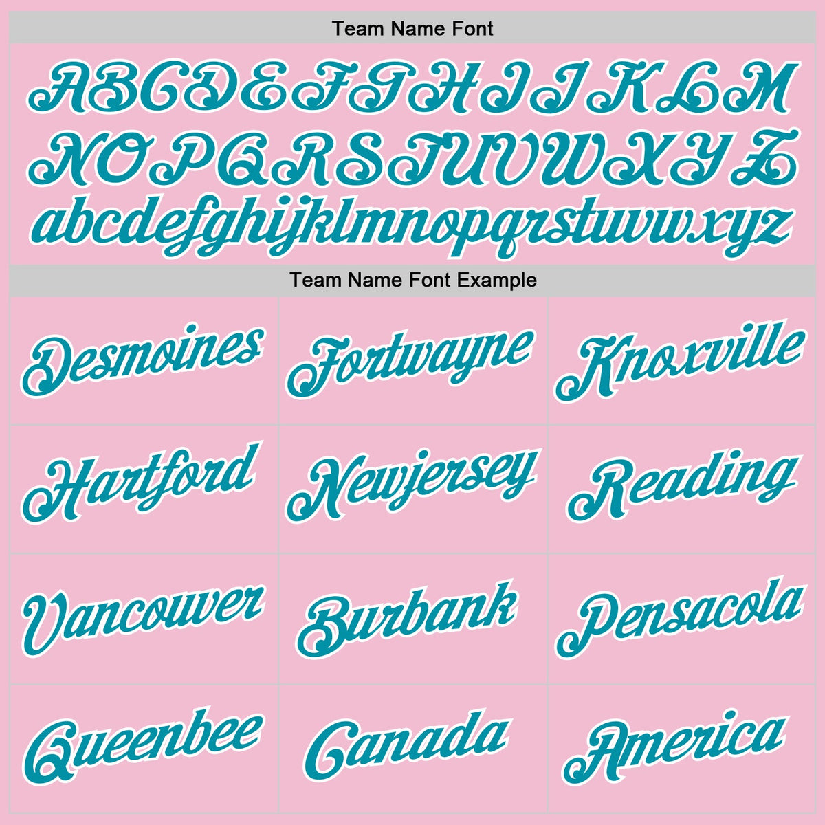 Custom Light Pink Teal-White Authentic Throwback Basketball Jersey Limited