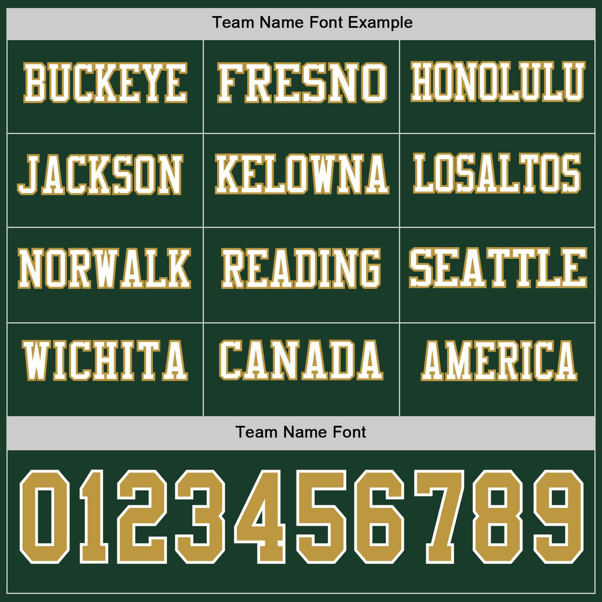 Custom Green Old Gold-White Long Sleeve Authentic Football Jersey Limited