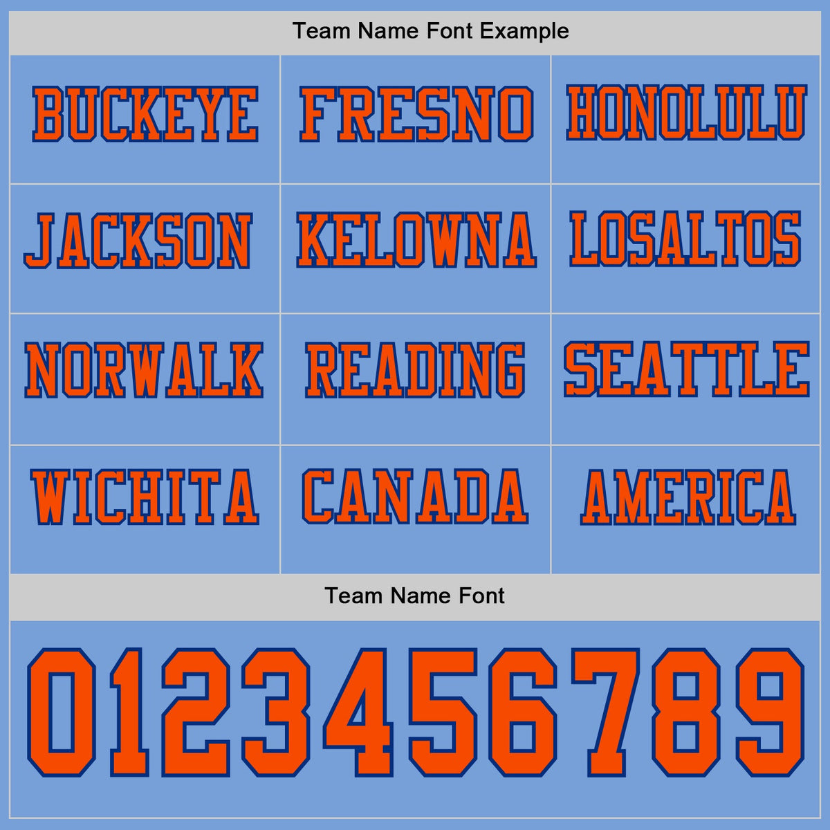 Custom Light Blue Orange-Royal Long Sleeve Authentic Football Jersey Limited