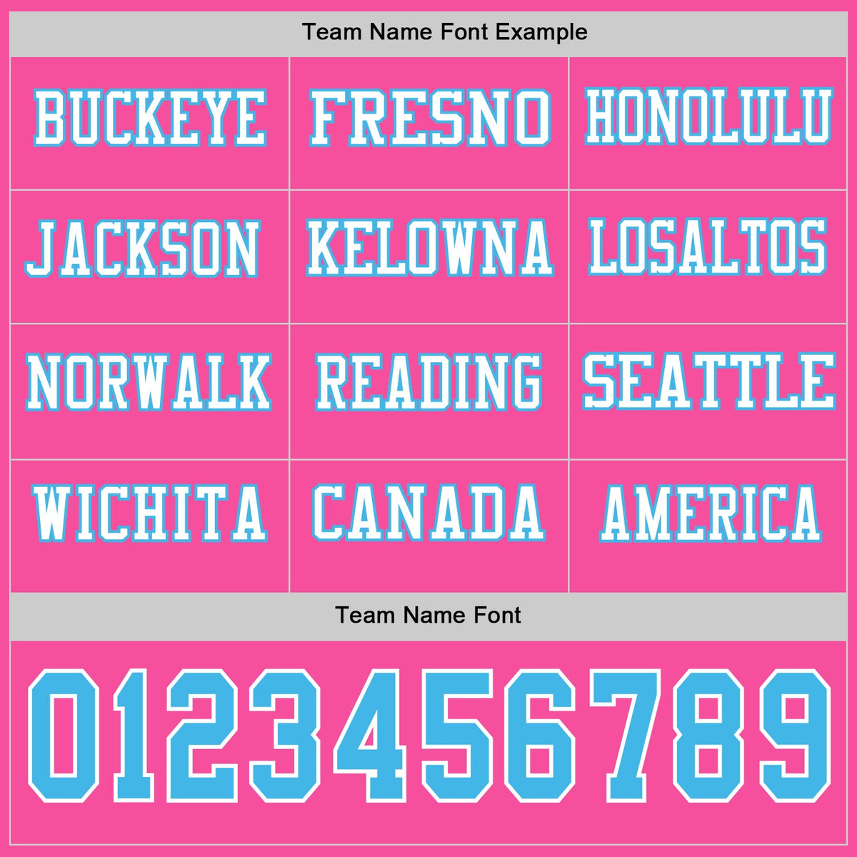 Custom Pink Sky Blue-White Long Sleeve Authentic Football Jersey Limited