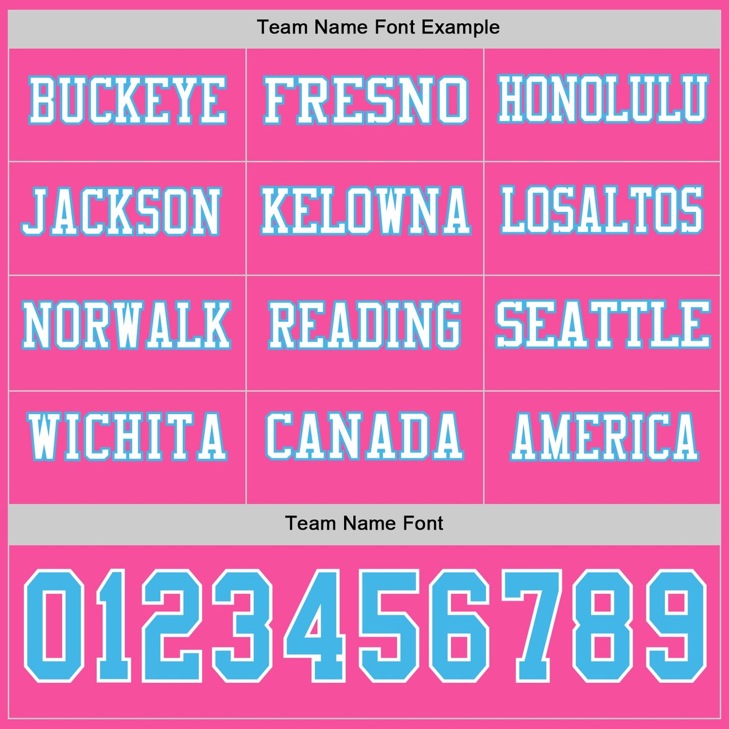 Custom Pink Sky Blue-White Long Sleeve Authentic Football Jersey Limited