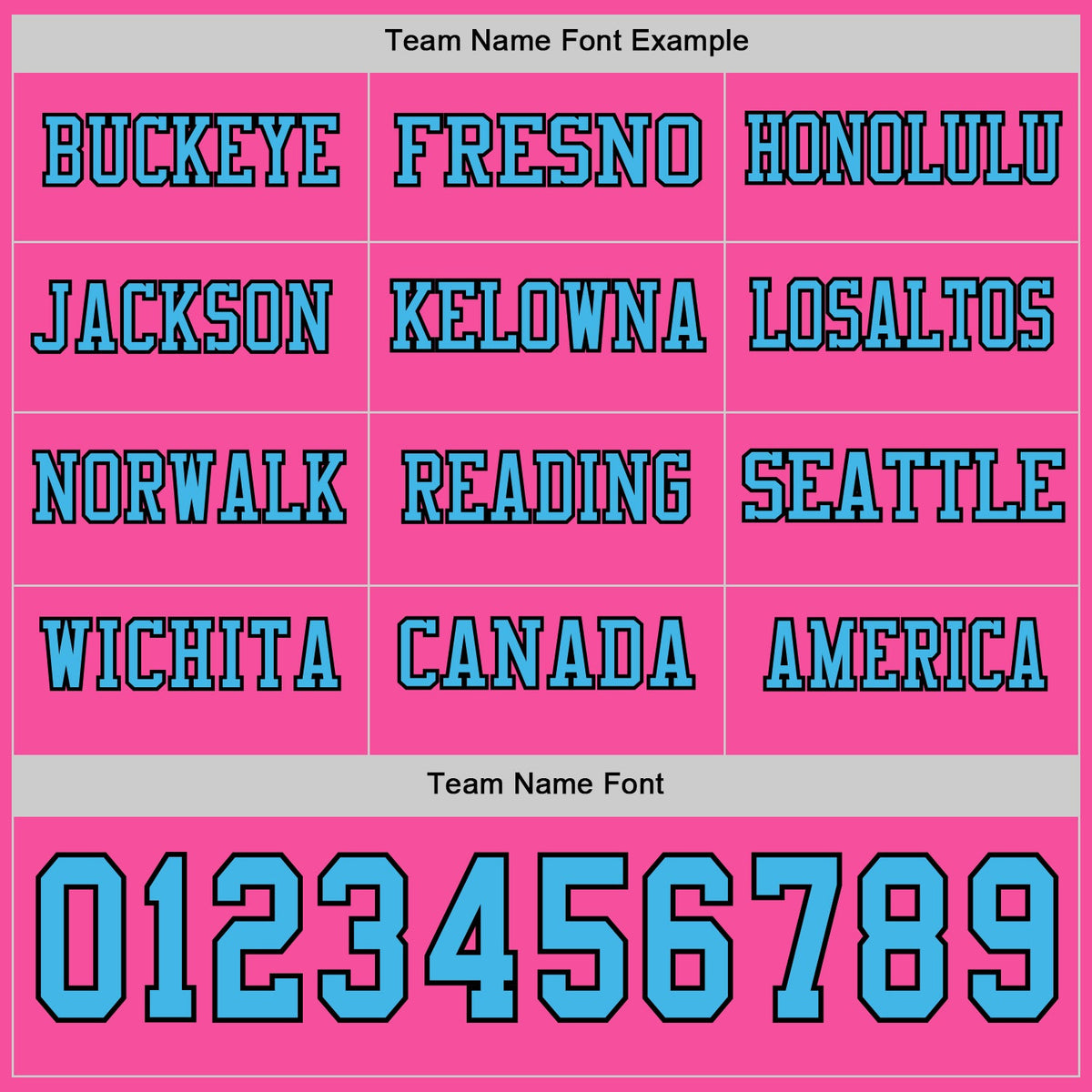 Custom Pink Sky Blue-Black Long Sleeve Authentic Football Jersey Limited