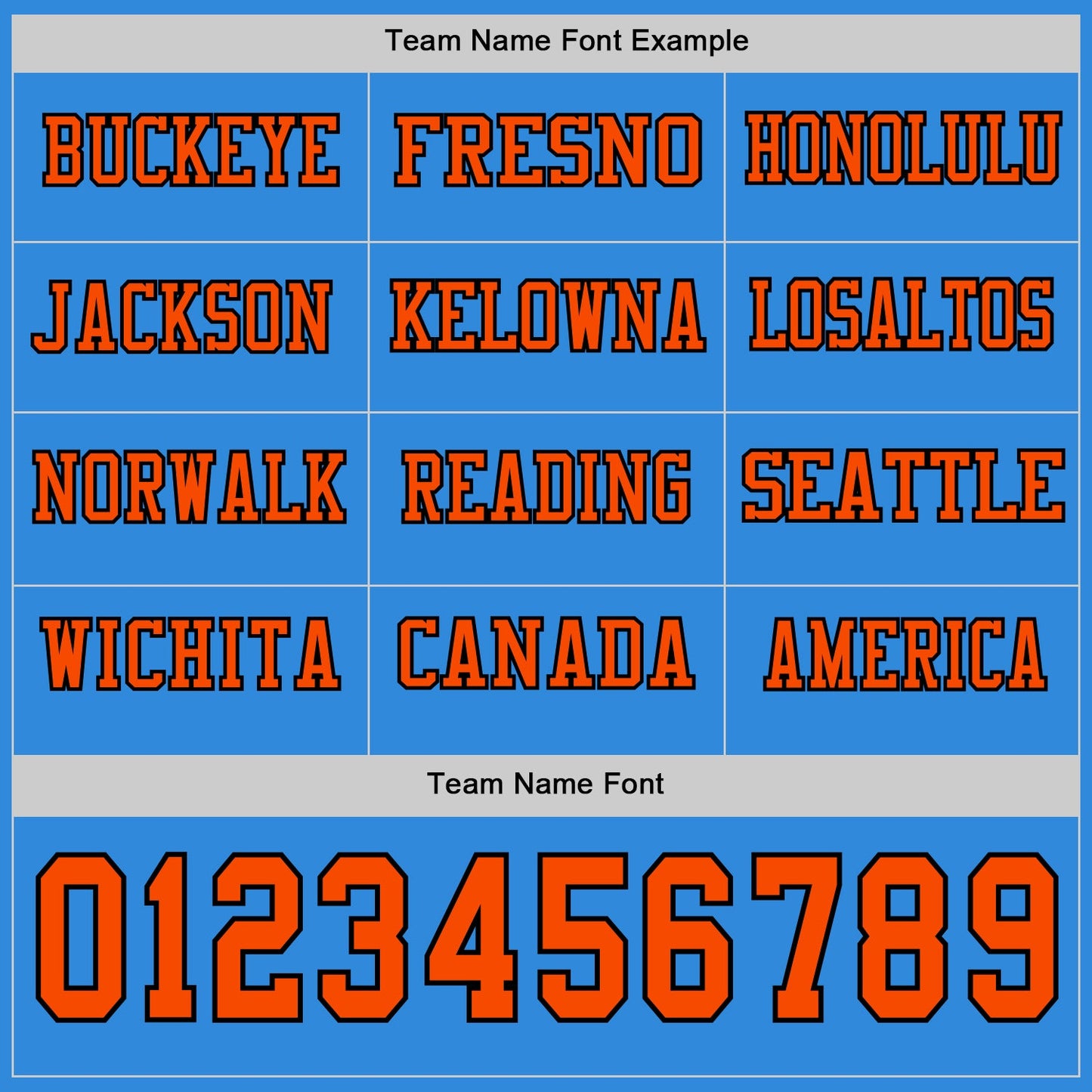 Custom Powder Blue Orange-Black Long Sleeve Authentic Football Jersey Limited