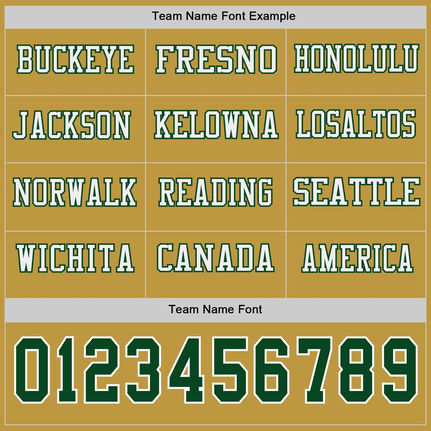 Custom Old Gold Green-White Long Sleeve Authentic Football Jersey Limited