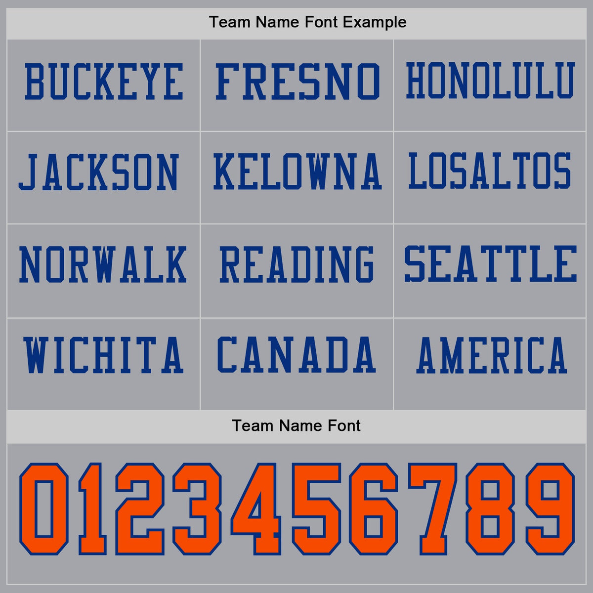 Custom Gray Orange-Royal Long Sleeve Authentic Football Jersey Limited