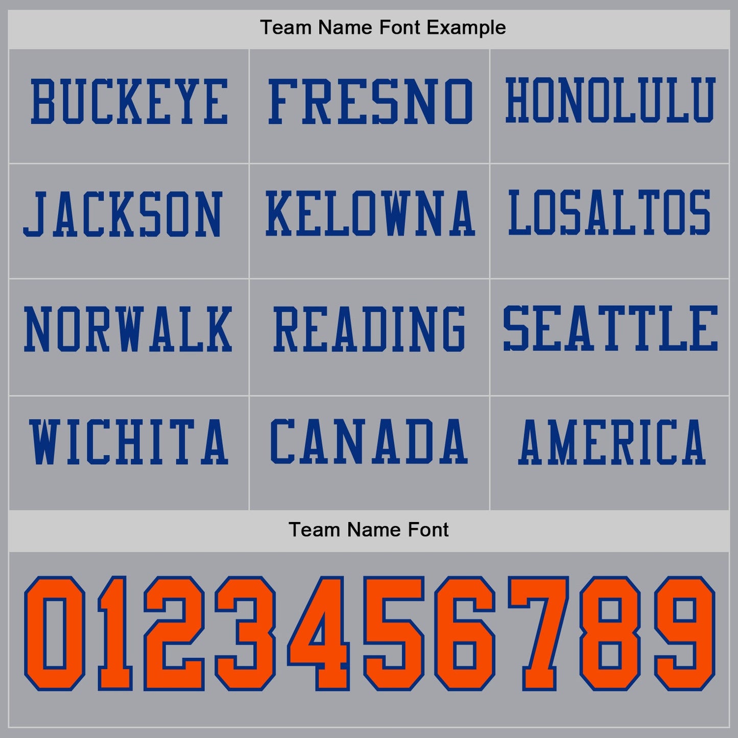 Custom Gray Orange-Royal Long Sleeve Authentic Football Jersey Limited