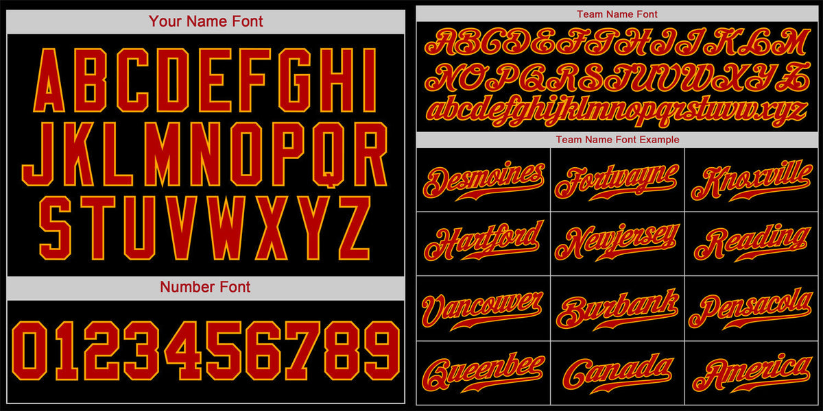 Custom Black Red-Orange Classic Style Authentic Baseball Jersey Limited