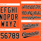 Custom Orange Black-White Classic Style Authentic Baseball Jersey Limited