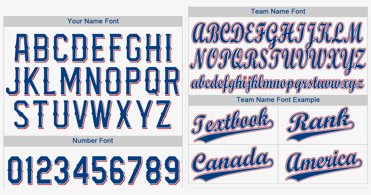 Custom White Royal-Red Classic Style Authentic Baseball Jersey Limited