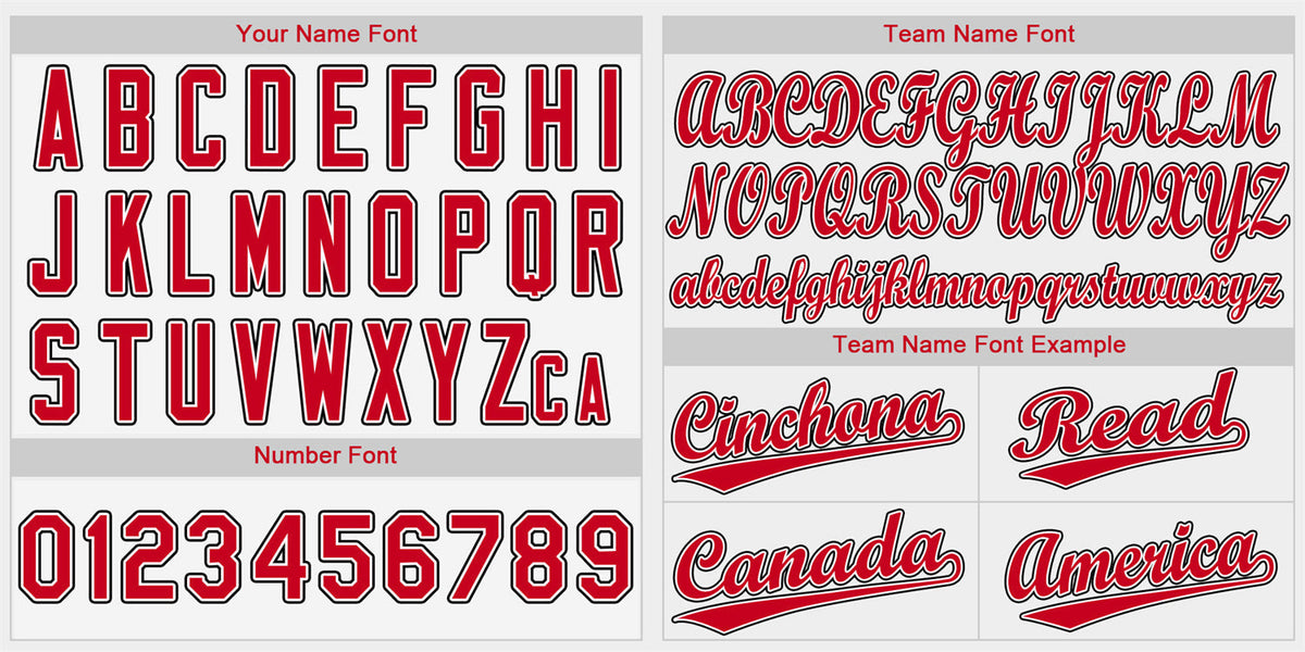 Custom White Red-Black Classic Style Authentic Baseball Jersey Limited