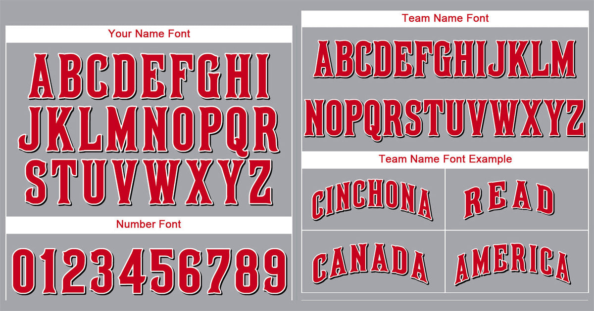 Custom Gray Red-Black Classic Style Authentic Baseball Jersey Limited