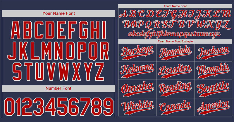 Custom Navy Red-White Hook Classic Style Authentic Baseball Jersey Limited