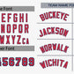 Custom White Red-Navy Classic Style Authentic Baseball Jersey Limited