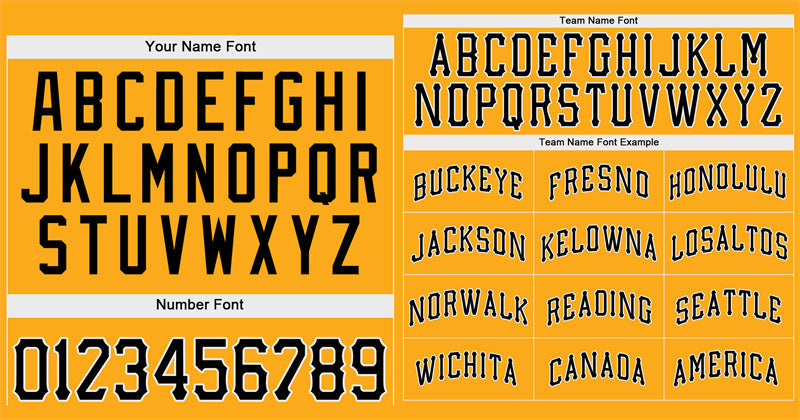 Custom Yellow Black-White Classic Style Authentic Baseball Jersey Limited