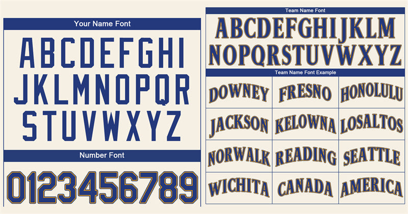 Custom Cream Royal-Gold Classic Style Authentic Baseball Jersey Limited