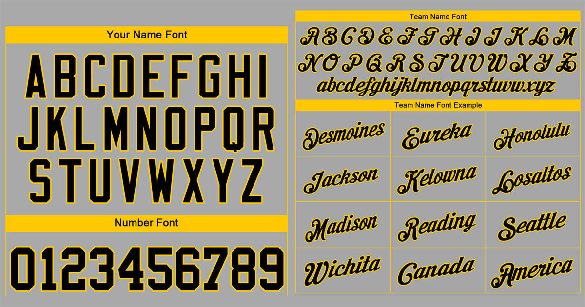 Custom Gray Black-Gold Classic Style Authentic Baseball Jersey Limited