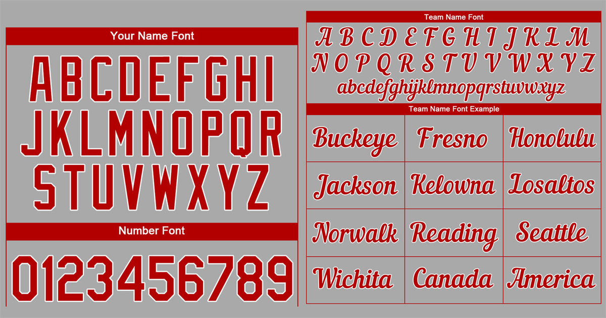 Custom Gray Red-White Classic Style Authentic Baseball Jersey Limited