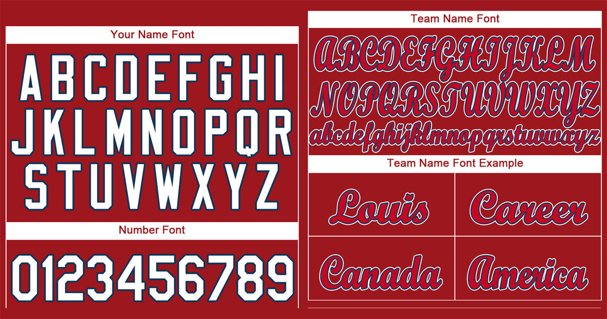 Custom Red White-Navy Classic Style Authentic Baseball Jersey Limited