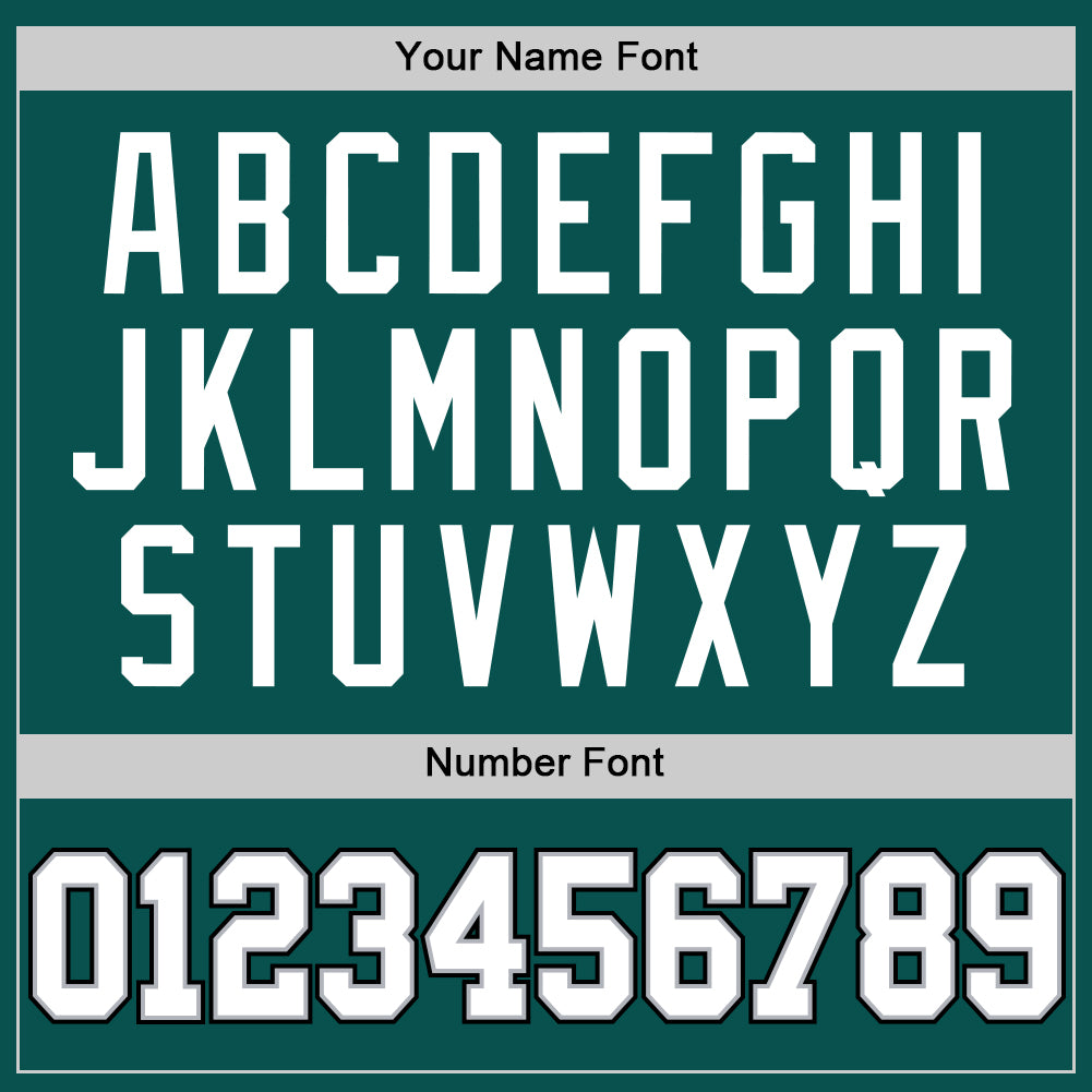 Custom Midnight Green White Gray-Black Authentic Basketball Jersey Limited