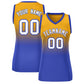 Custom Yellow Royal Gradient Fashion Tops Mesh Basketball Jersey For Women