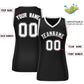 Custom Black White-Gray Classic Tops Mesh Basketball Jersey for Women Limited