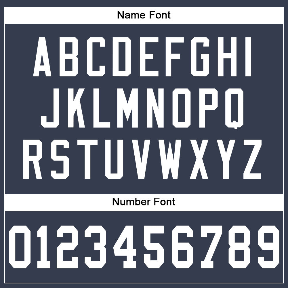 Custom Navy White Mesh Authentic Football Jersey Limited