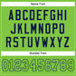 Custom Neon Green Neon Green-Navy Mesh Authentic Football Jersey Limited
