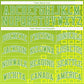 Custom Neon Green Neon Green-Gold Round Neck Sublimation Basketball Suit Jersey Limited