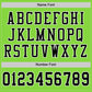 Custom Neon Green Black-White Mesh Authentic Football Jersey Limited