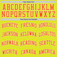 Custom Neon Yellow Orange-White Authentic Basketball Jersey Limited