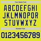 Custom Neon Yellow Navy-White Authentic Basketball Jersey Limited