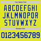 Custom Neon Yellow Royal-White Authentic Basketball Jersey Limited